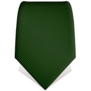 Cravate vert foncé