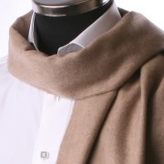 Echarpe en cachemire taupe