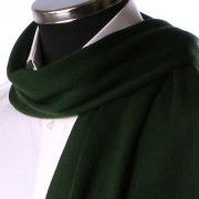 Echarpe vert foncé