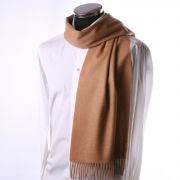 Echarpe en cachemire camel