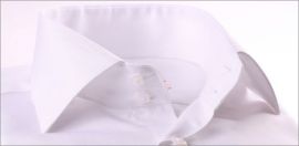 Chemise blanche tissu twill