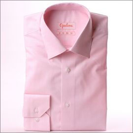 Chemise à carreaux Vichy roses et blancs