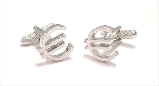 Euro cufflinks