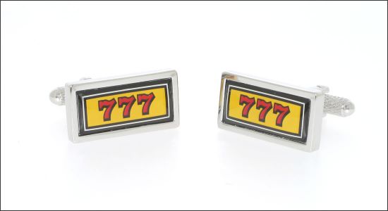 Lucky seven cufflinks