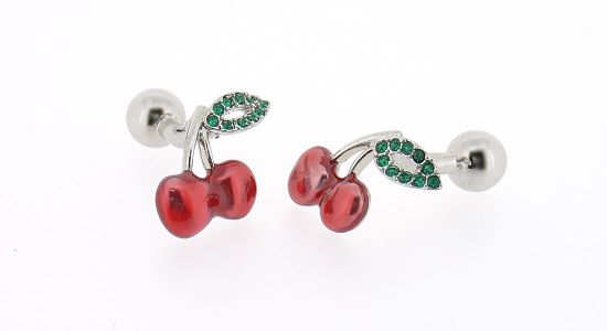 Cherries cufflinks