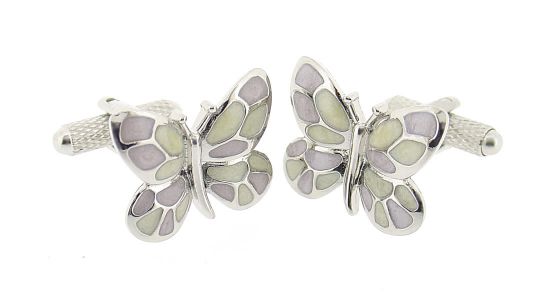 Butterfly cufflinks