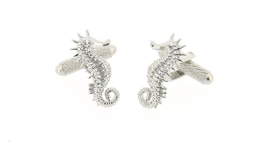 Seahorse cufflinks