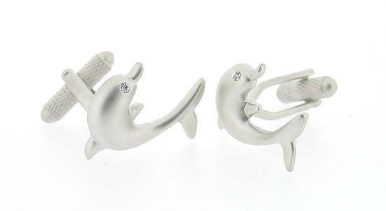 Dolphin cufflinks