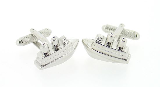 Boutons de manchette bateau