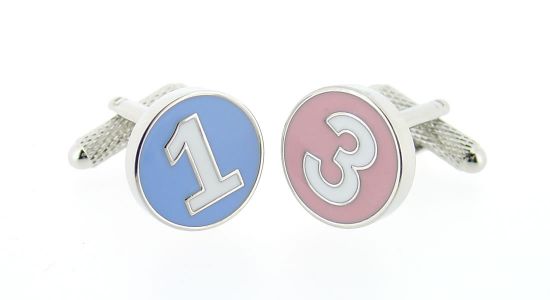 Polo numbers cufflinks