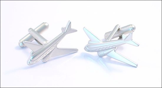 Aircraft cufflinks