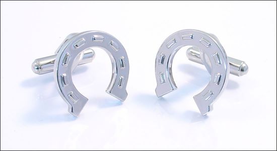 Horseshoe cufflinks