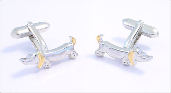Dog cufflinks