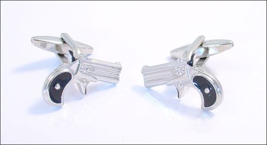 Gun cufflinks
