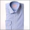 Chemise bleu foncé à chevrons