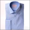 Chemise bleu foncé à chevrons