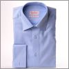 Chemise bleu foncé à chevrons