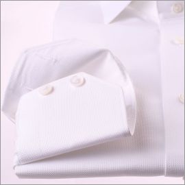 Chemise blanche tissu oxford