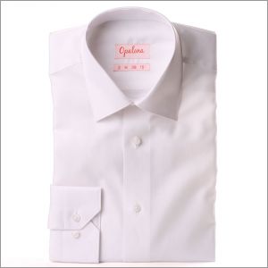 Chemise blanche tissu Pin point