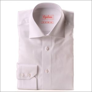 Chemise blanche tissu twill